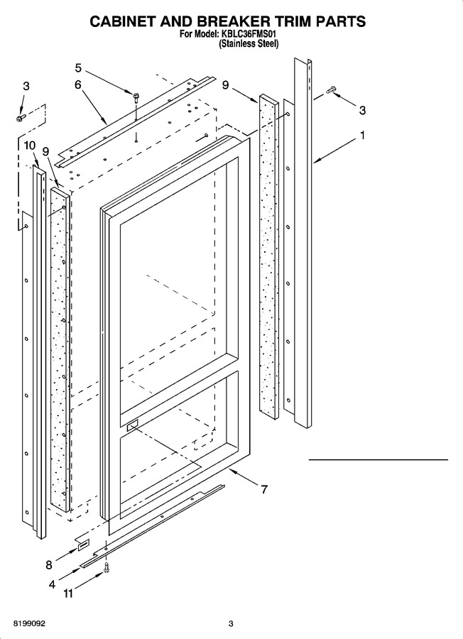 Diagram for KBLC36FMS01