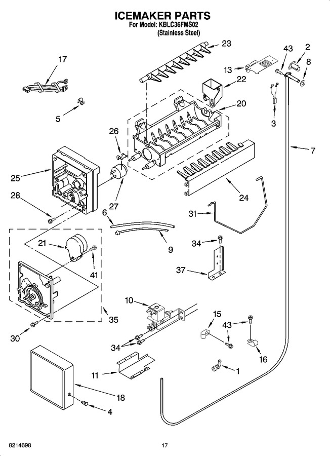 Diagram for KBLC36FMS02
