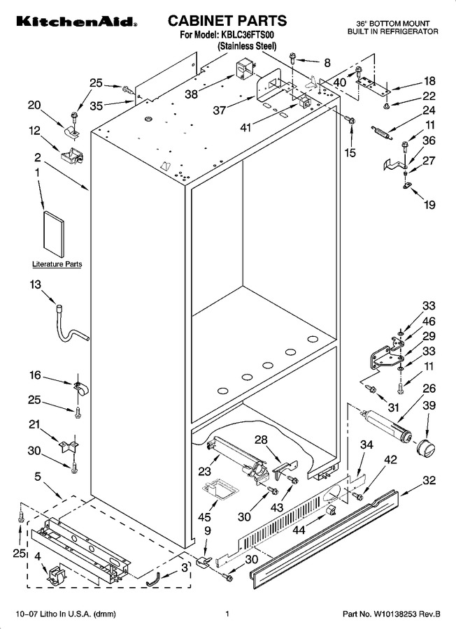 Diagram for KBLC36FTS00