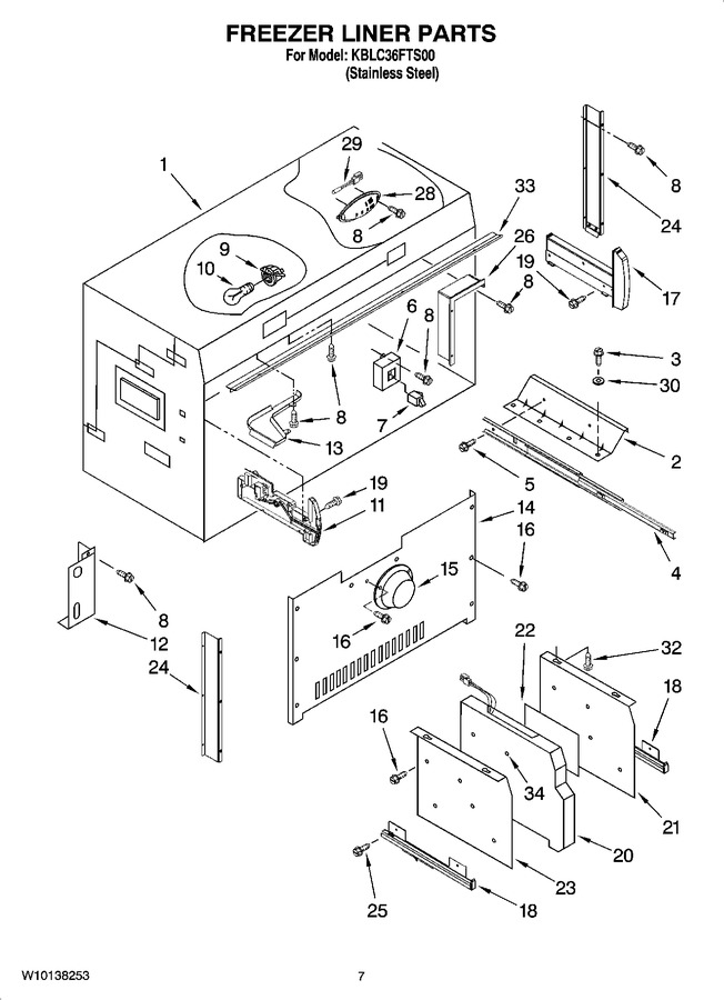 Diagram for KBLC36FTS00