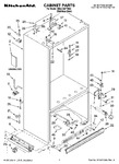 Diagram for 01 - Cabinet Parts
