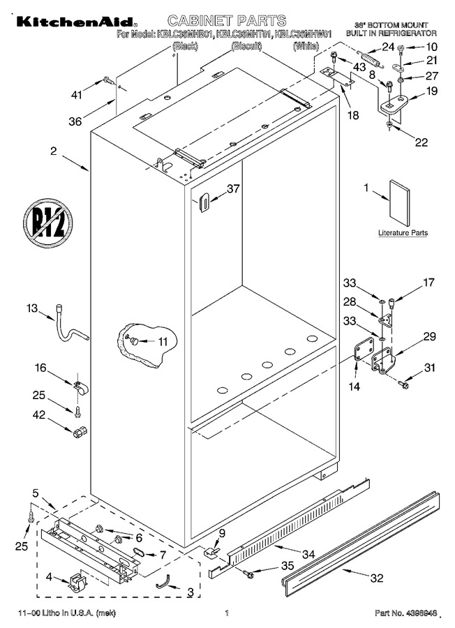 Diagram for KBLC36MHB01