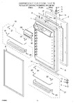 Diagram for 08 - Refrigerator Door