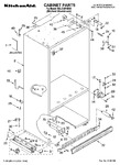 Diagram for 01 - Cabinet Parts