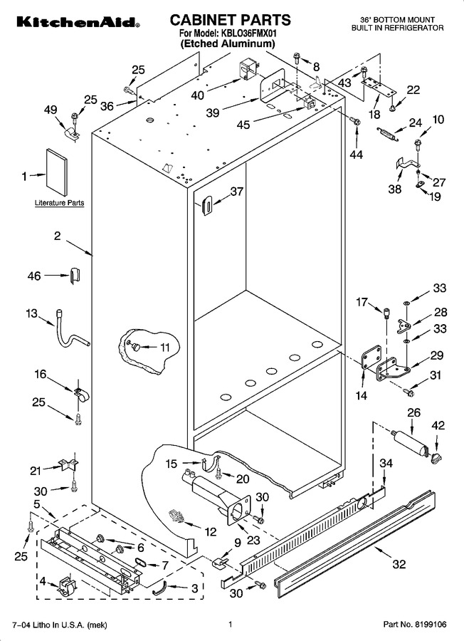 Diagram for KBLO36FMX01
