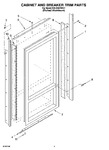Diagram for 02 - Cabinet And Breaker Trim Parts