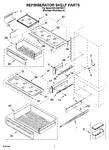 Diagram for 05 - Refrigerator Shelf Parts