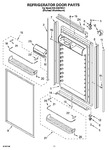 Diagram for 07 - Refrigerator Door Parts