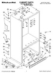 Diagram for 01 - Cabinet Parts