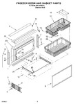 Diagram for 06 - Freezer Door And Basket Parts