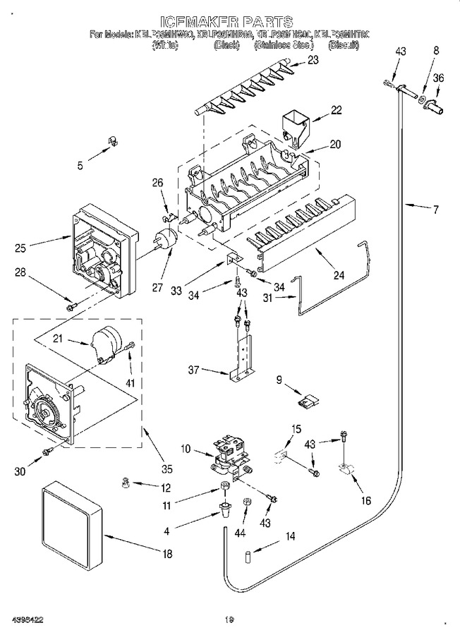 Diagram for KBLP36MHW00