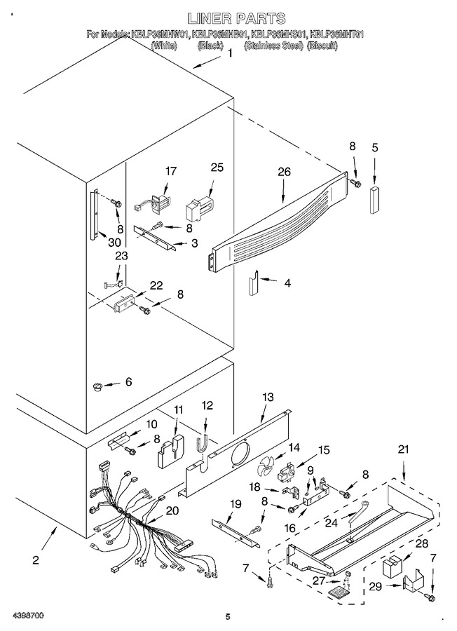 Diagram for KBLP36MHS01