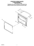 Diagram for 05 - Freezer Door Parts