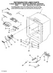 Diagram for 02 - Refrigerator Liner Parts