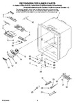 Diagram for 02 - Refrigerator Liner Parts