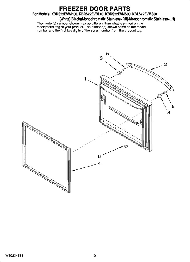 Diagram for KBRS22EVWH00