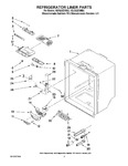 Diagram for 02 - Refrigerator Liner Parts