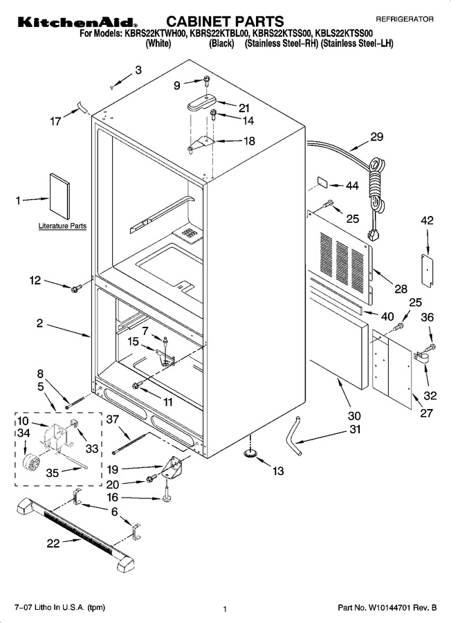 Diagram for KBRS22KTSS00