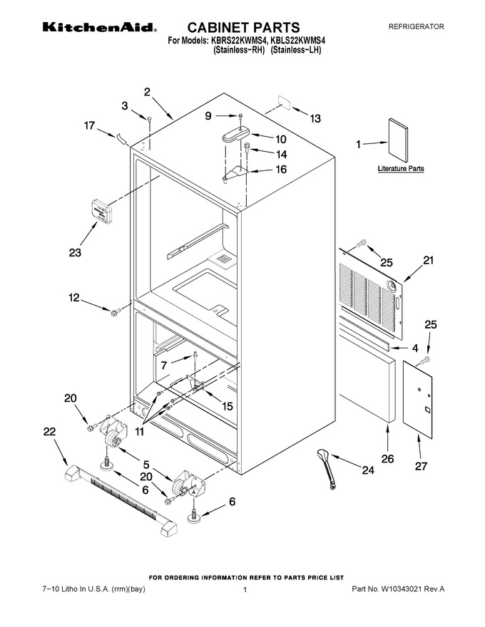 Diagram for KBRS22KWMS4