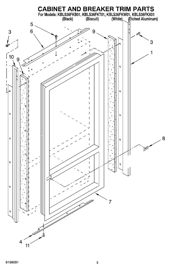 Diagram for KBLS36FKX01