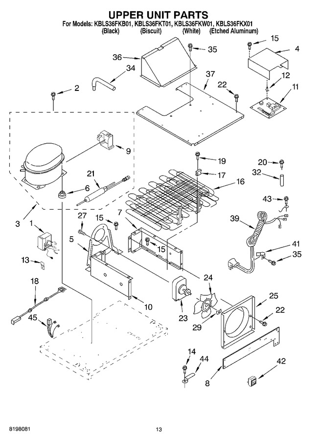 Diagram for KBLS36FKW01