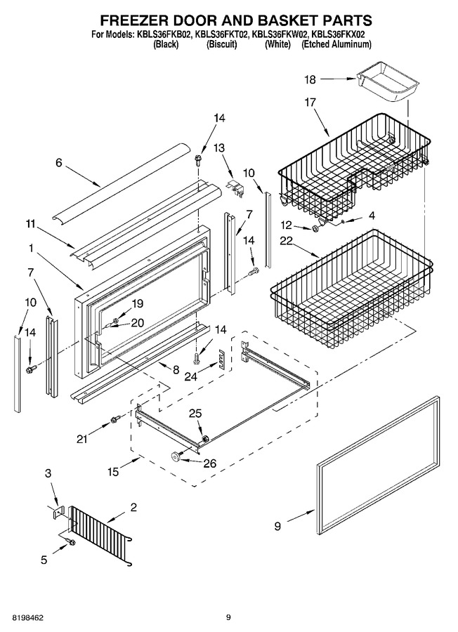 Diagram for KBLS36FKW02