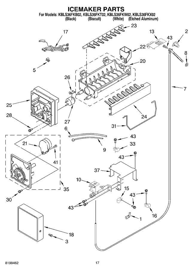 Diagram for KBLS36FKW02