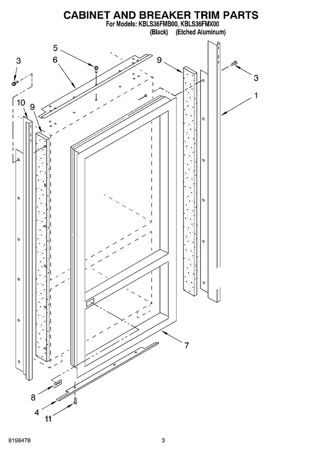 Diagram for KBLS36FMX00