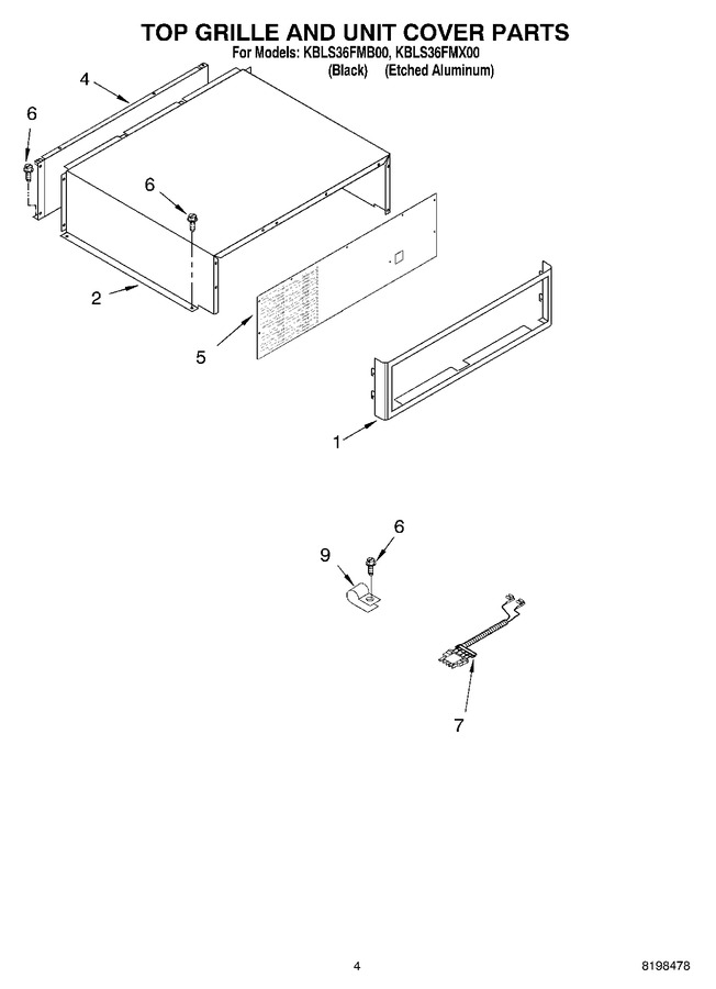 Diagram for KBLS36FMX00