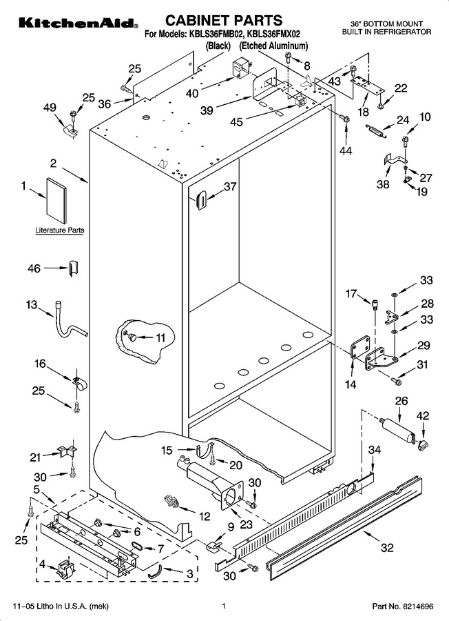 Diagram for KBLS36FMB02