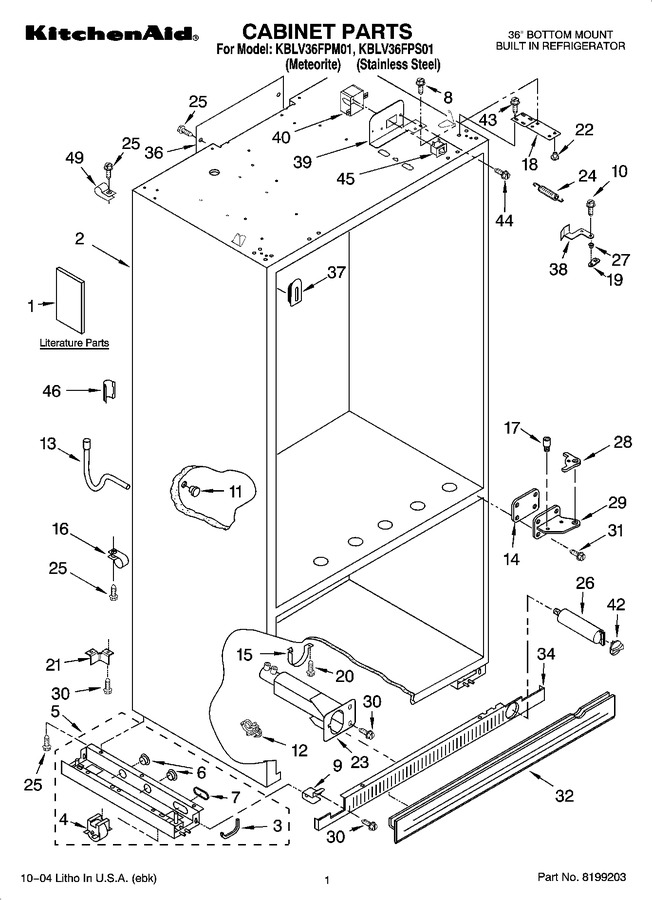 Diagram for KBLV36FPS01