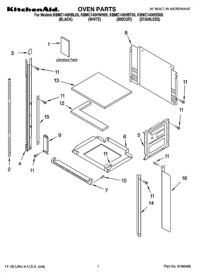 Diagram for KBMC140HWH05