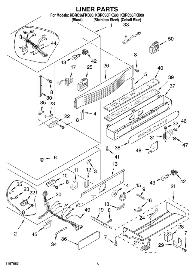 Diagram for KBRC36FKB00
