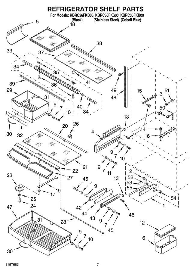 Diagram for KBRC36FKB00