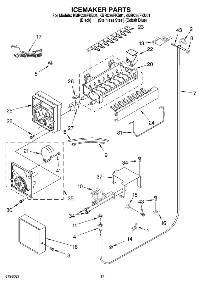 Diagram for KBRC36FKU01