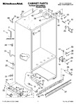 Diagram for 01 - Cabinet Parts
