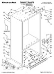 Diagram for 01 - Cabinet Parts