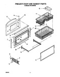 Diagram for 07 - Freezer Door And Basket