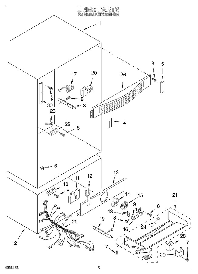 Diagram for KBRC36MHS01