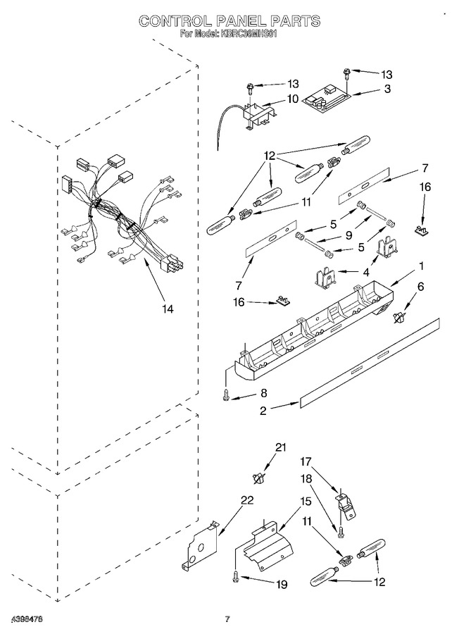 Diagram for KBRC36MHS01