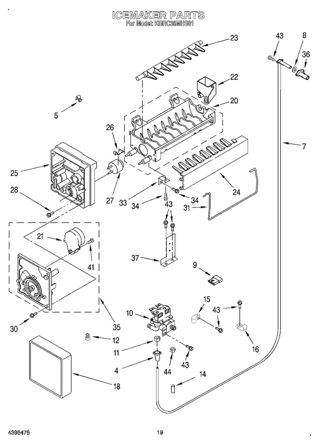Diagram for KBRC36MHS01