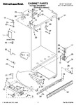Diagram for 01 - Cabinet Parts