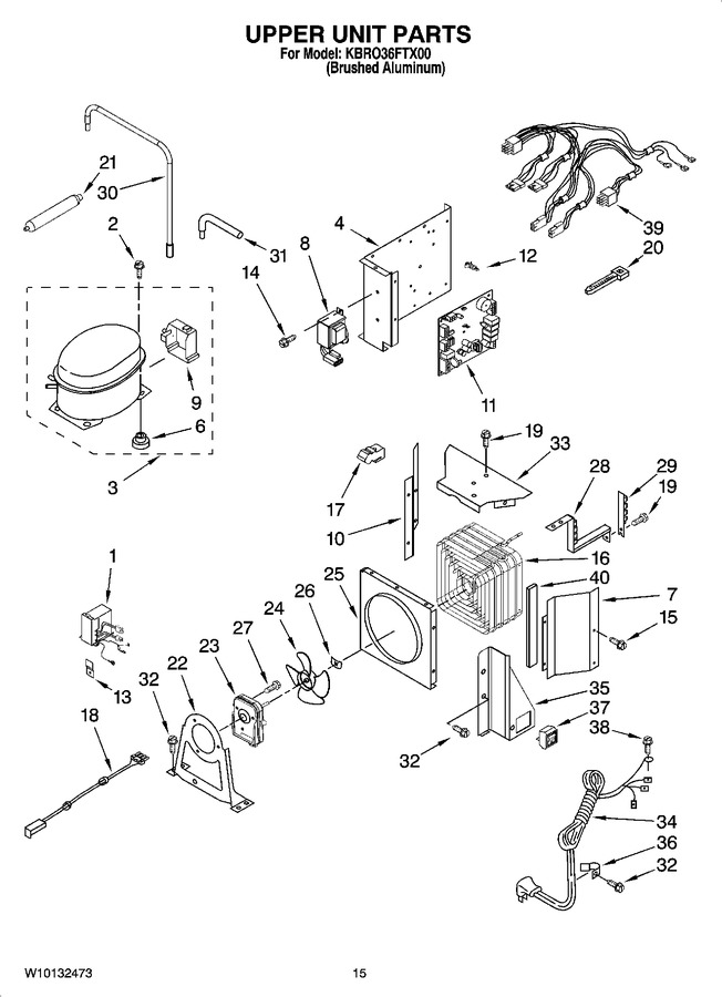 Diagram for KBRO36FTX00