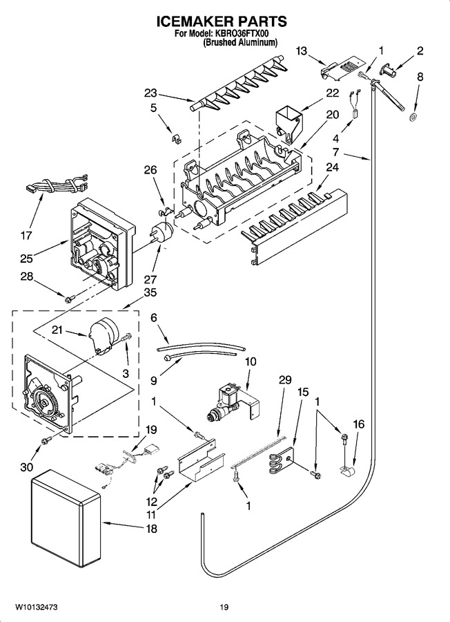 Diagram for KBRO36FTX00