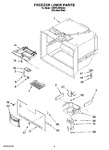 Diagram for 02 - Freezer Liner Parts