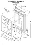 Diagram for 04 - Refrigerator Door Parts