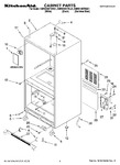 Diagram for 01 - Cabinet Parts