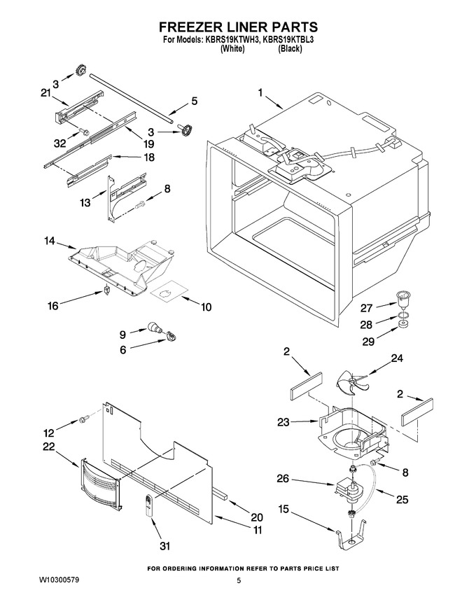 Diagram for KBRS19KTWH3