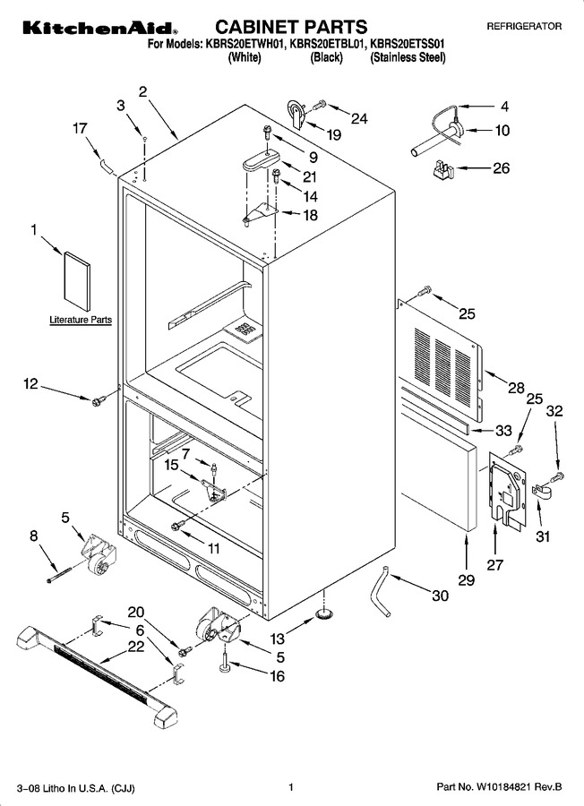 Diagram for KBRS20ETWH01