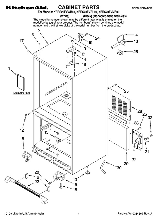 Diagram for KBRS20EVMS00